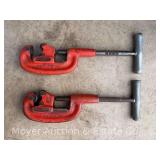 (2) Ridgid No.1-2 Pipe Cutters