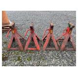 (4) 5 Ton Jack Stands