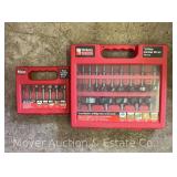 (2) Hickory Woodworking Forstner Bit Sets, with Cases