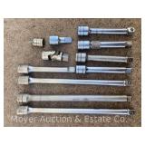Group of 1/2' S-K Extensions and Adaptors