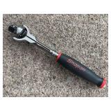 Snap-On TH737 Swivel Head Ratchet, 3/8' Drive, Soft Grip Handle