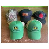 (2) John Deere, Mac Tools, Stihl and Other Hats