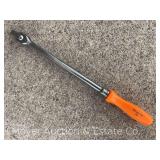 Snap-On FH12L 12' Breaker Bar, 3/8' Drive, Orange