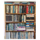 (4) Shelves of Books, Mostly Authors Last Name A-C and W