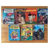 (7) Asst. Dell Comic Books