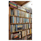 (5) Shelves of Books, Mostly Authors Last Name E-G