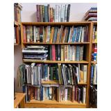 Bookshelf and Contents: Railroad, Hollywood, History, Etc.