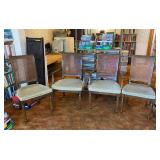 (4) Ethan Allen Dining Chairs, 2 Captain and 2 Regular