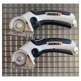 (2) Worx ZipSnip Box Cutters
