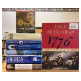 Group of David McCullough Books and Audiobook