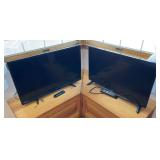 (2) 32" Televisions: RCA & Sanyo, both with Remotes