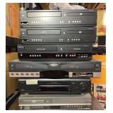 Group of VCR Players/Recorders