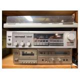 MCS 6205 Turntable, Onkyo TX-51 Tuner Amplifier, & Marantz SD221 Cassette Deck
