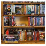 (80) Train and Railroad DVDs and VHSs
