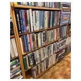 (4) Shelves of Books, Mostly Authors Last Name M-S