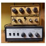 Olson RA-920, Olson RA-3345 and Realistic SA-10 Microphone Mixers & Stereo Amplifiers