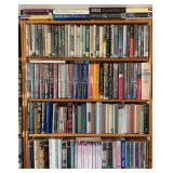 (4) Shelves of Books, Mostly Authors Last Name F-H