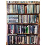 (4) Shelves of Books, Mostly Authors Last Name C-G