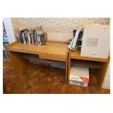 (2) Desks, 49" and 25" Wide