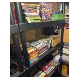 Group of DVDs and VHS