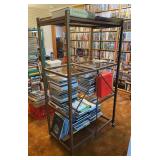 Origami Collapsible Shelf on Casters, 36"x20"x62"h