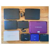 Group of Portable DVD Players