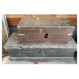 (2) Wood Tool Chests with Contents