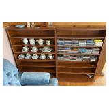Pair of Narrow Shelves, 32"x6"x45"h