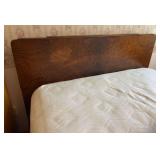 Steul Full-size Bed Frame with Mattress & Boxspring (matches dresser & chest)
