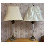 Pair of Table Lamps, 31"h