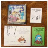 Group of Calvin and Hobbes Comic Books with Snoopy "I Never Promised you an Apple Orchard"