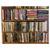 (3) Shelves of Books, Mostly Authors Last Name C-E