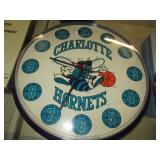 Charlotte Hornets Clock