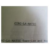 Vintage Circ-La-Matic Exercise Table