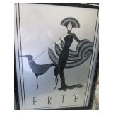 Erte Framed Print