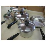 Copper Bottom Revere Cookware