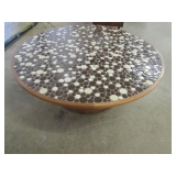 Gordon Martz Coin Tile Walnut Coffee Table