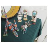 Kachina Dolls & Mexico Figurines