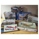 Huge Inventory of Model Planes, Ships, Tanks