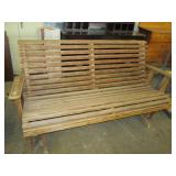 Wood Slat Glider