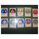 Signed Leaf Wrestling Cards