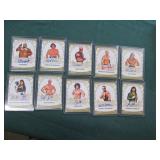 Signed Leaf Wrestling Cards