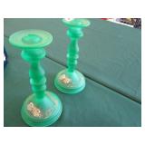 Painted Candlesticks