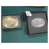 NRA Golden Eagles Belt Buckles