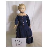 #13 15' Papier Mache Head Kid Body