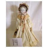 #14 18' Bisque Head Cloth Body