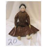 #20 22" China Head Cloth Body