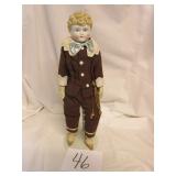 #46 20" China Head Boy Cloth Body