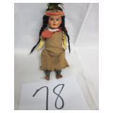 #78 8' Brown Bisque Armand Marseille