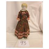 #93 18" China Head Cloth Body